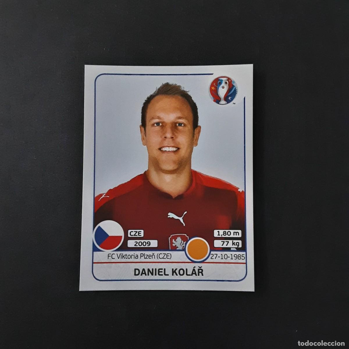 Cromos de f&uacute;tbol: CROMO FUTBOL EURO 2016 PANINI 395.KOLAR-REPUBLICA CHECA-NUNCA PEGADO