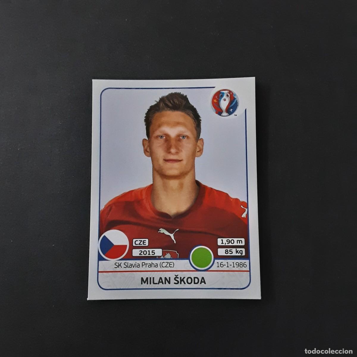 Cromos de f&uacute;tbol: CROMO FUTBOL EURO 2016 PANINI 402.SKODA-REPUBLICA CHECA-NUNCA PEGADO