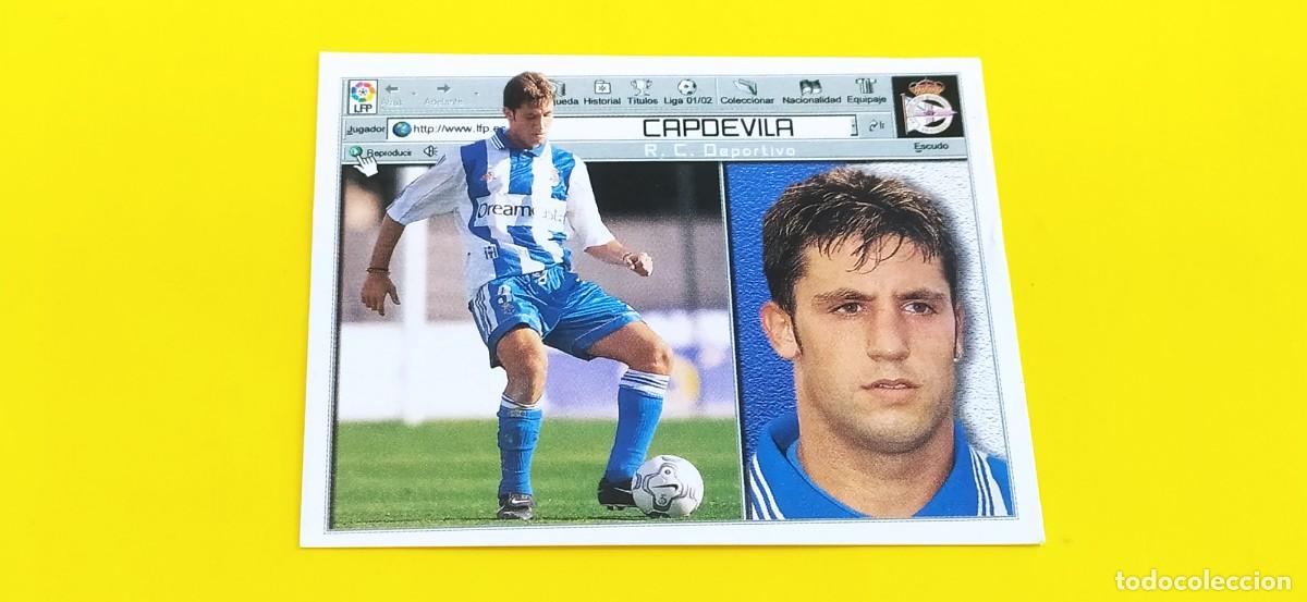 Cromos de f&uacute;tbol: CAPDEVILA DEPORTIVO CORU&Ntilde;A ESTE 01 02 2001 2002 - Foto 1