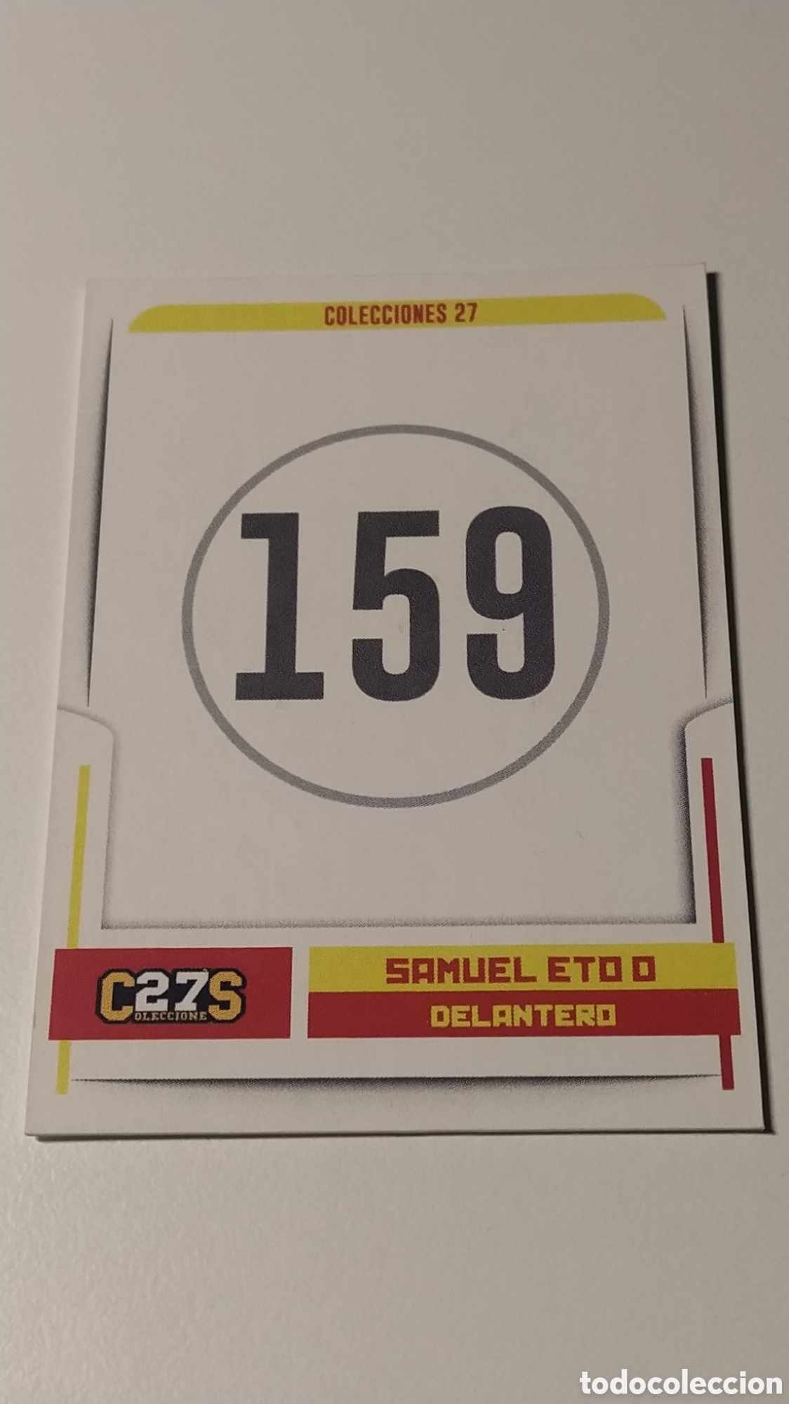 Cromos de f&uacute;tbol: Samuel ETOO Mallorca Colecciones 27 - Foto 2