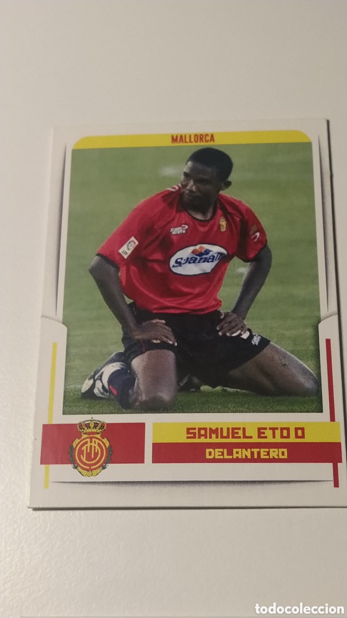 Cromos de f&uacute;tbol: Samuel ETOO Mallorca Colecciones 27 - Foto 1