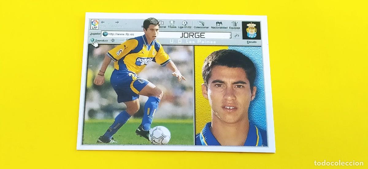 Cromos de f&uacute;tbol: JORGE LAS PALMAS ESTE 01 02 2001 2002 - Foto 1