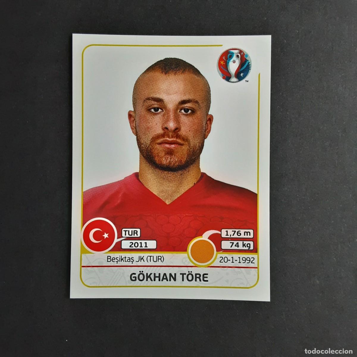 Cromos de f&uacute;tbol: CROMO FUTBOL EURO 2016 PANINI 416.TORE-TURQUIA-NUNCA PEGADO