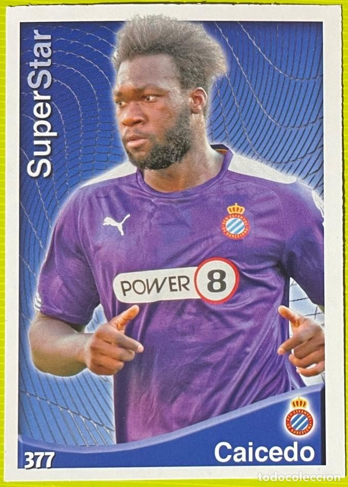Cromos de f&uacute;tbol: 377 CAICEDO SUPERSTAR RCD ESPANYOL FICHAS ALBUM MUNDICROMO 2014 2015 14 15
