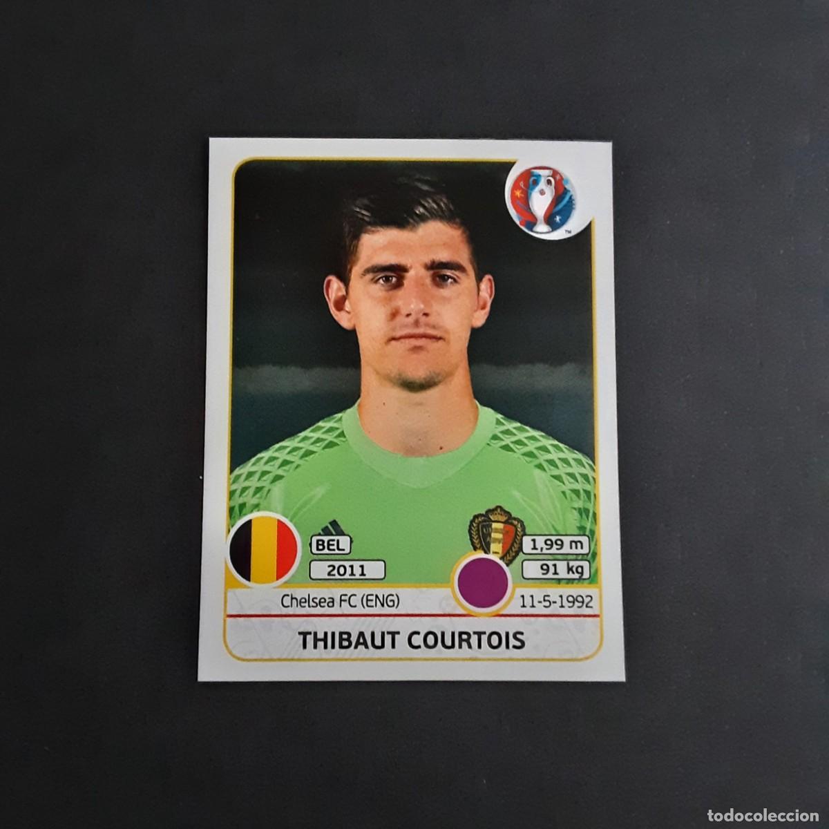 Cromos de F&uacute;tbol: CROMO FUTBOL EURO 2016 PANINI 465.COURTOIS-BELGICA-NUNCA PEGADO