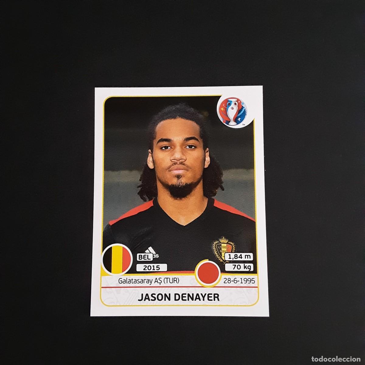 Cromos de f&uacute;tbol: CROMO FUTBOL EURO 2016 PANINI 471.DENAYER-BELGICA-NUNCA PEGADO