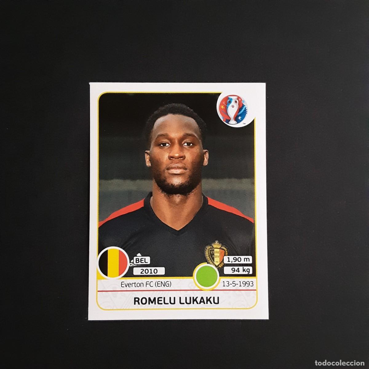 Cromos de F&uacute;tbol: CROMO FUTBOL EURO 2016 PANINI 484.LUKAKU-BELGICA-NUNCA PEGADO