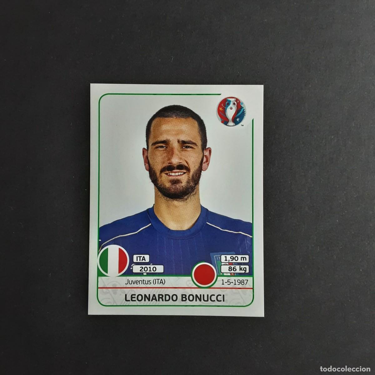 Football Stickers: CROMO FUTBOL EURO 2016 PANINI 499.BONUCCI-ITALIA-NUNCA PEGADO