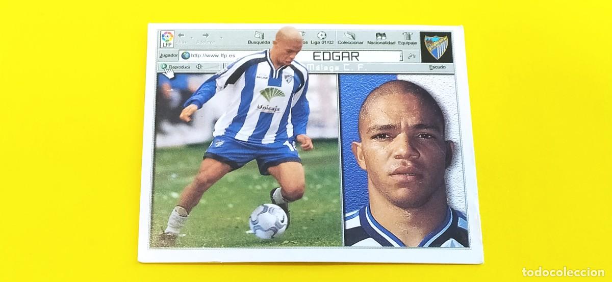 Cromos de f&uacute;tbol: EDGAR MALAGA ESTE 01 02 2001 2002 - Foto 1