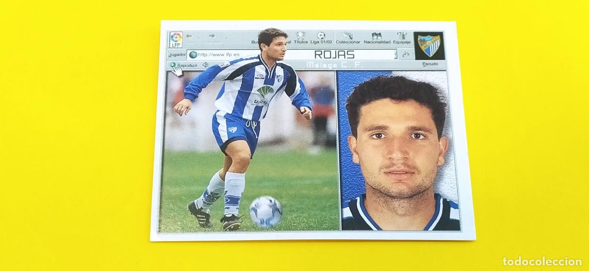 Cromos de f&uacute;tbol: ROJAS MALAGA ESTE 01 02 2001 2002 - Foto 1
