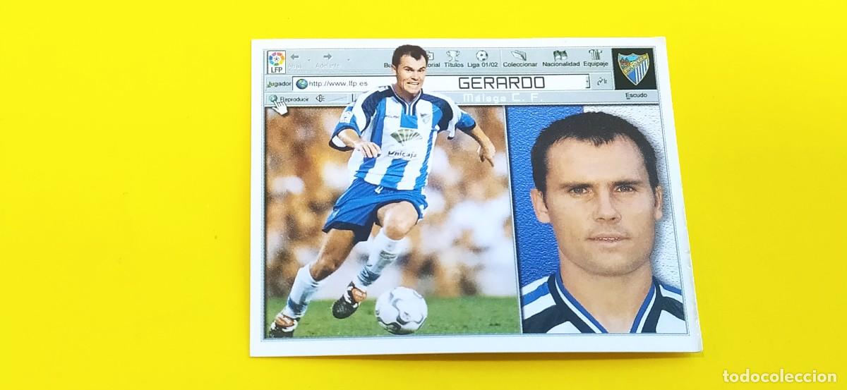 Cromos de f&uacute;tbol: GERARDO MALAGA ESTE 01 02 2001 2002 - Foto 1