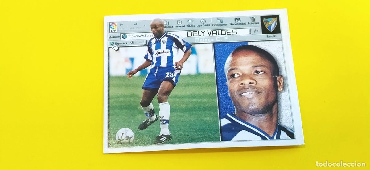 Cromos de f&uacute;tbol: DELY VALDES MALAGA ESTE 01 02 2001 2002 - Foto 1