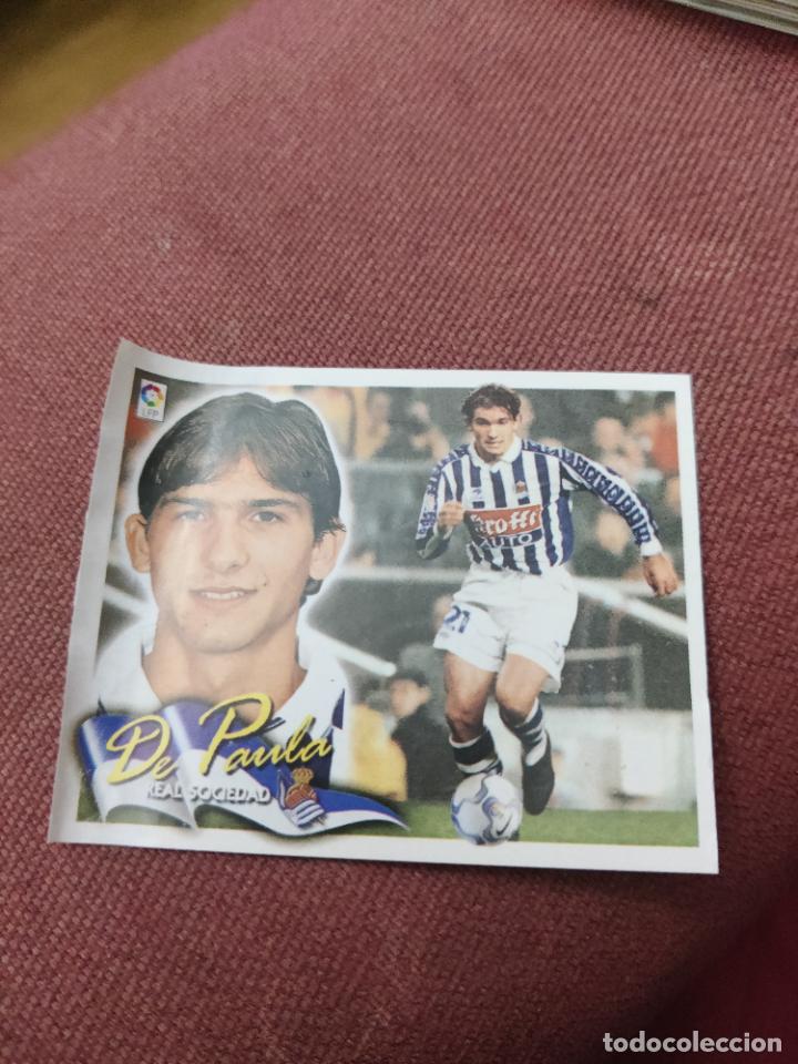 Cromos de f&uacute;tbol: de paula real sociedad este 2000 2001 01 01 ventanilla - Foto 1