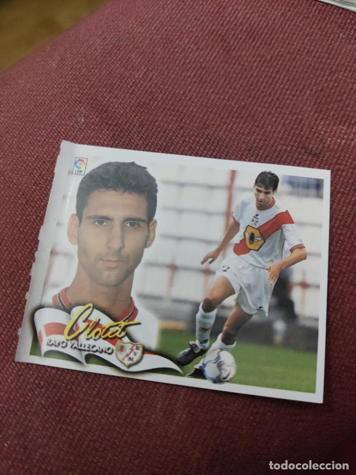 Cromos de f&uacute;tbol: clotet r rayo vallecano este 2000 2001 01 01 ventanilla - Foto 1