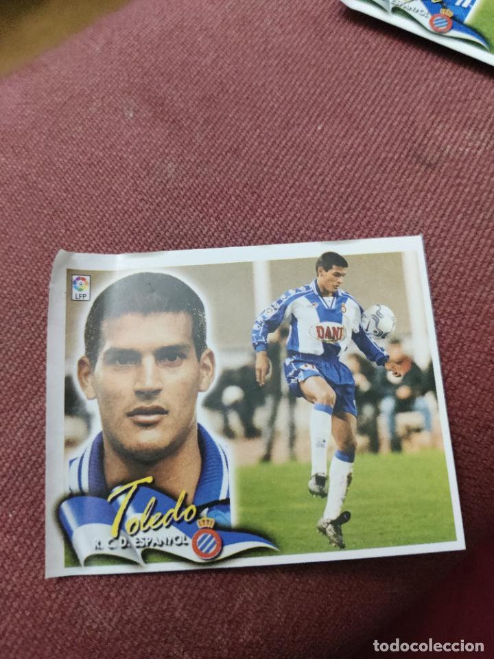 Cromos de f&uacute;tbol: toledo espa&ntilde;ol coloca este 2000 2001 01 01 ventanilla - Foto 1