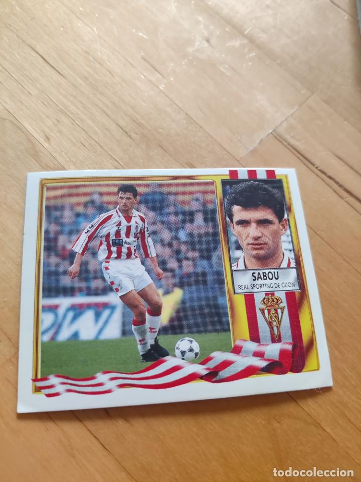 Cromos de f&uacute;tbol: sabou sporting de gijon este 1995 1996 95 96 ventanilla - Foto 1