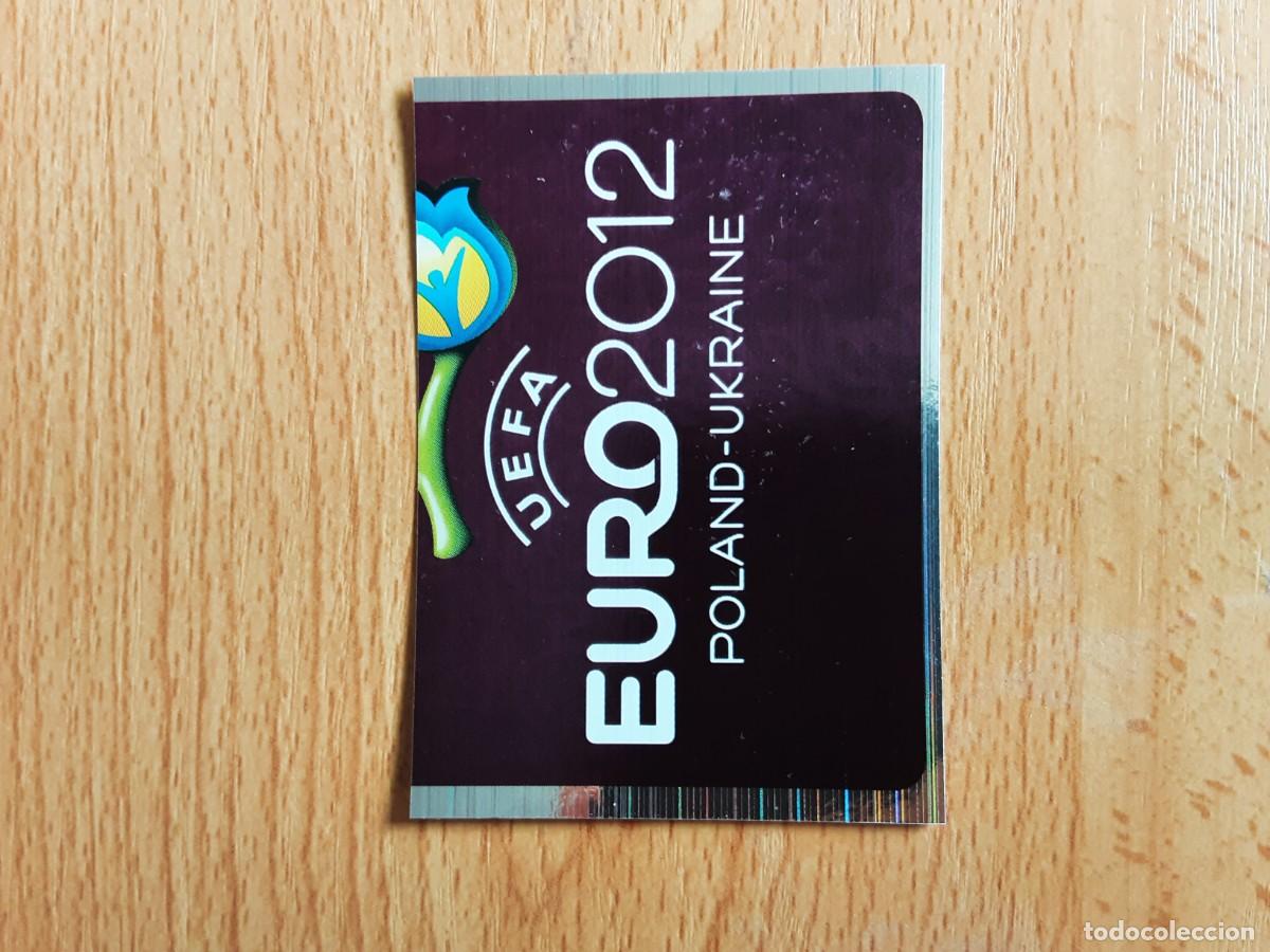 Football Stickers: CROMO FUTBOL EURO 2012 PANINI VERSION ALEMANA 2.LOGO-NUNCA PEGADO