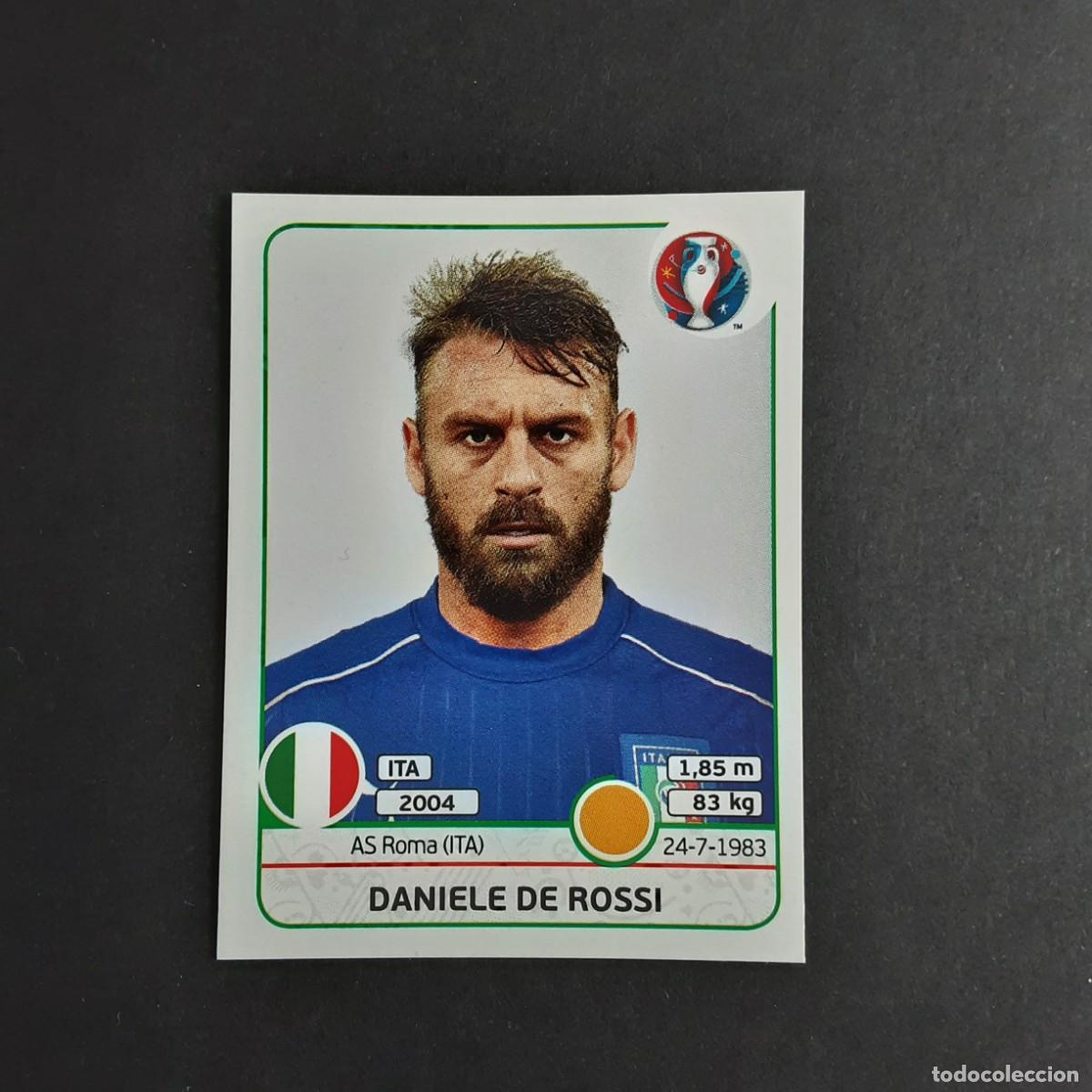 Cromos de f&uacute;tbol: CROMO FUTBOL EURO 2016 PANINI 504.DE ROSSI-ITALIA-NUNCA PEGADO