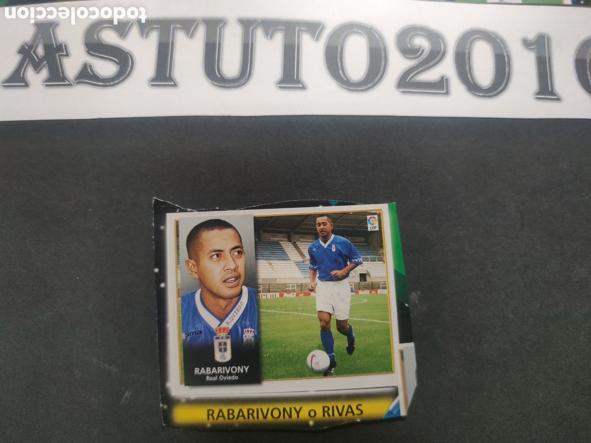 Cromos de f&uacute;tbol: ESTE 98-99: RABARIVONY- CROMO DIF&Iacute;CIL - Foto 1