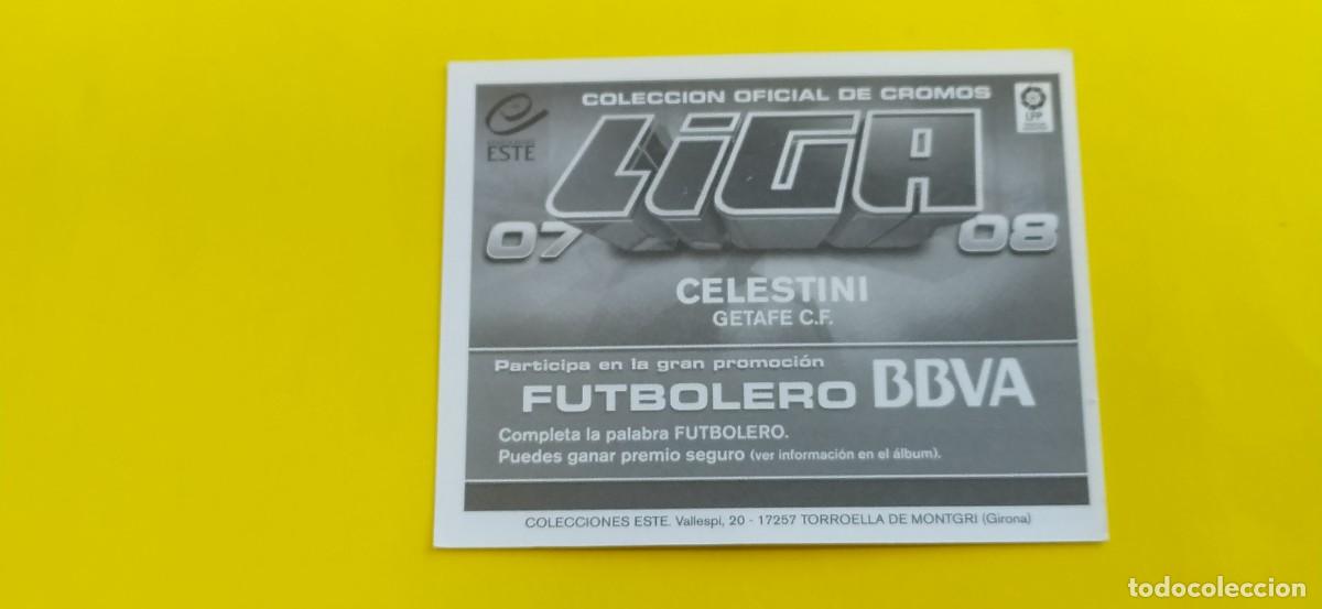 Cromos de f&uacute;tbol: CELESTINI GETAFE ESTE 07 08 2007 2008 - Foto 2