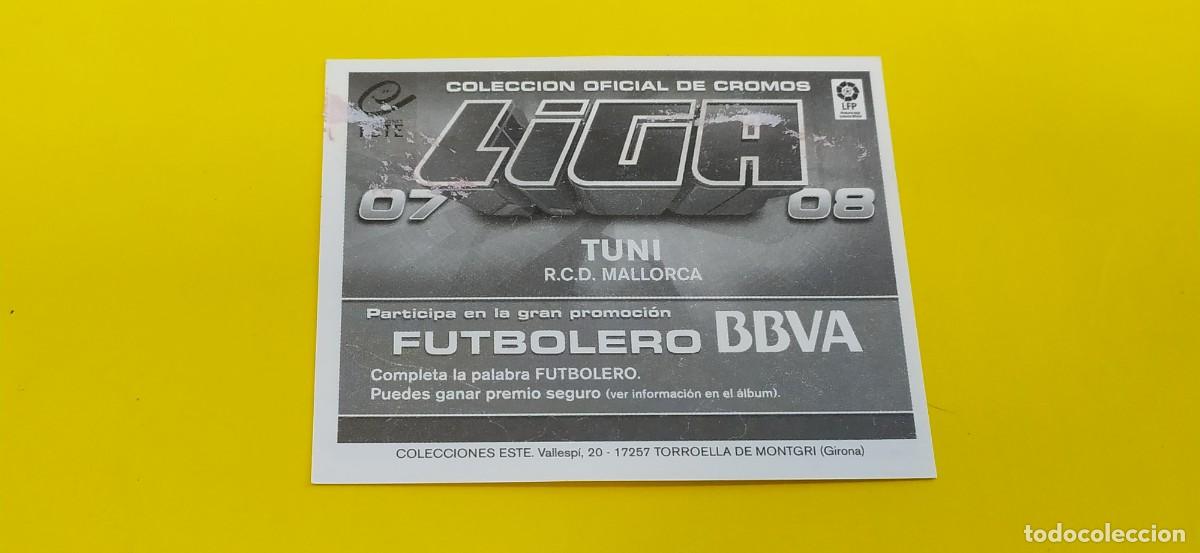 Cromos de f&uacute;tbol: TUNI MALLORCA ESTE 07 08 2007 2008 - Foto 2