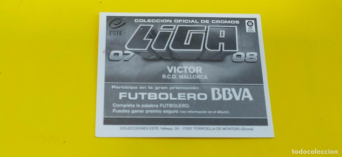 Cromos de f&uacute;tbol: VICTOR MALLORCA ESTE 07 08 2007 2008 - Foto 2