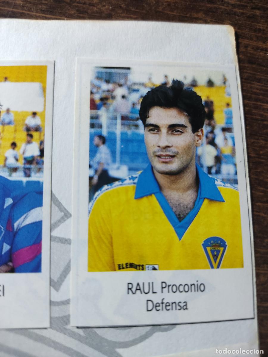 Cromos de Futebol: Bimbo Futbol 91/92 - Ra&uacute;l - Cadiz - 1991/1992 (recortado de album)