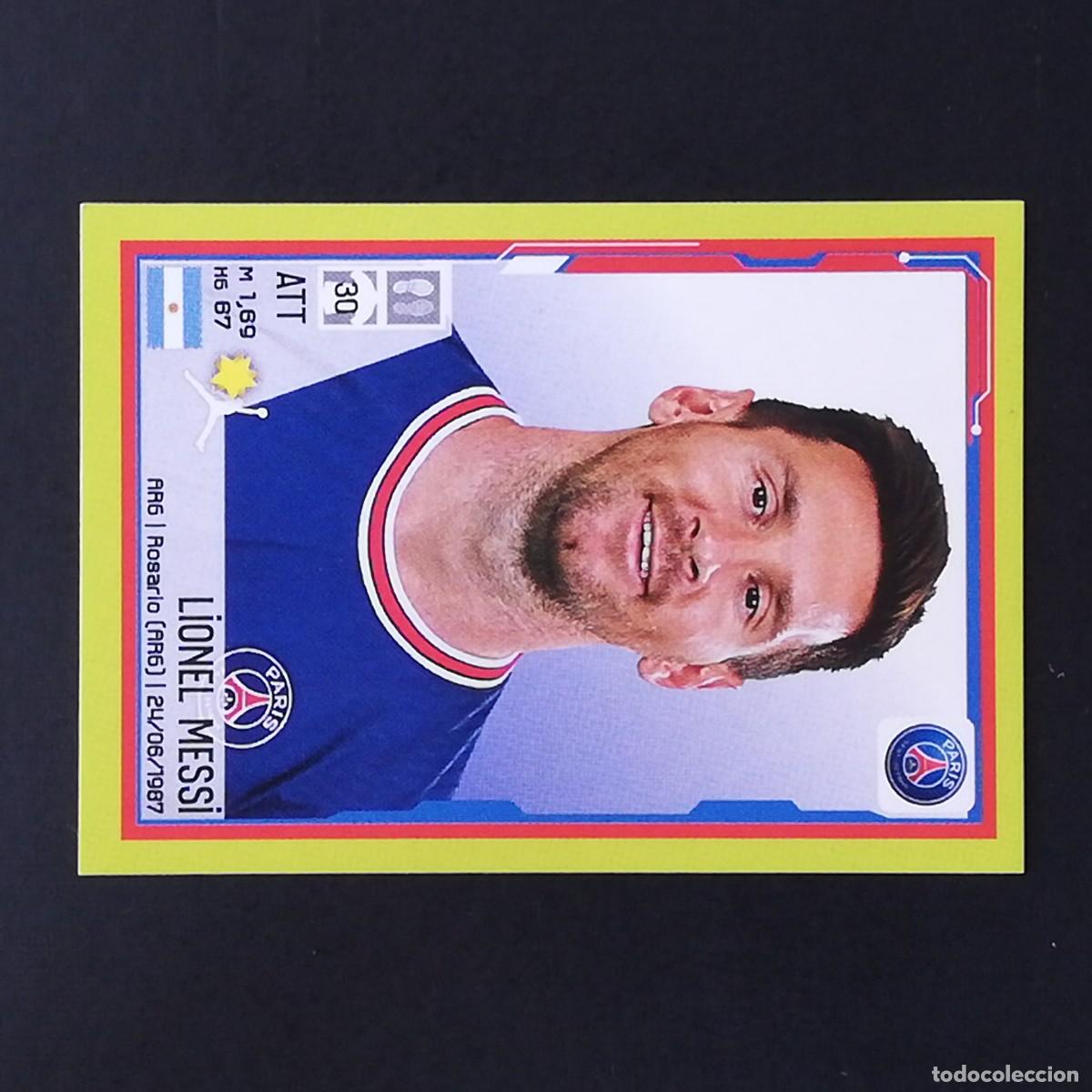 IMAGE STICKER CROMO n°LEG6 Argentina Lionel MESSI PANINI