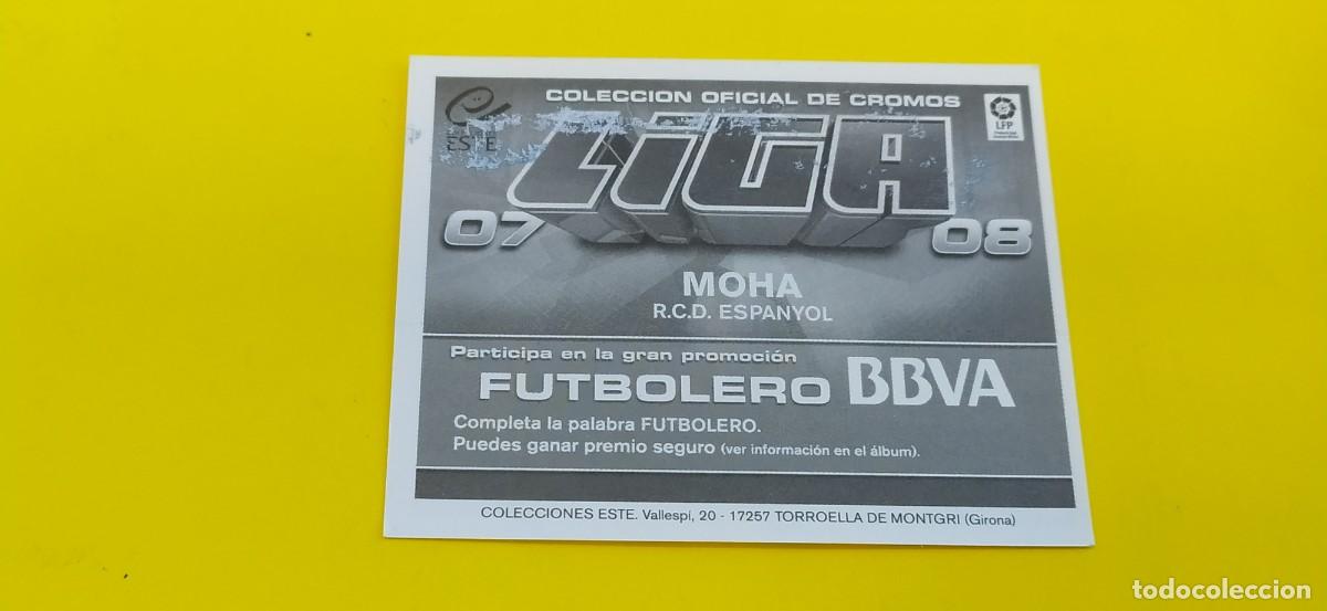 Cromos de f&uacute;tbol: MOHA ESPA&Ntilde;OL ESTE 07 08 2007 2008 - Foto 2
