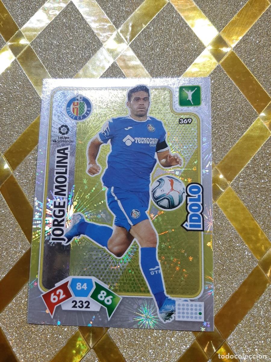 Figurine di Calcio: CROMO DE FUTBOL NUMERO 369 JORGE MOLINA GETAFE IDOLO ADRENALYN XL 2019 - 2020 PANINI !