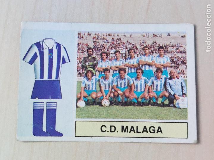 Cromos de f&uacute;tbol: EDICIONES ESTE 82 83 - ALINEACION - CROMO - MALAGA - Foto 1