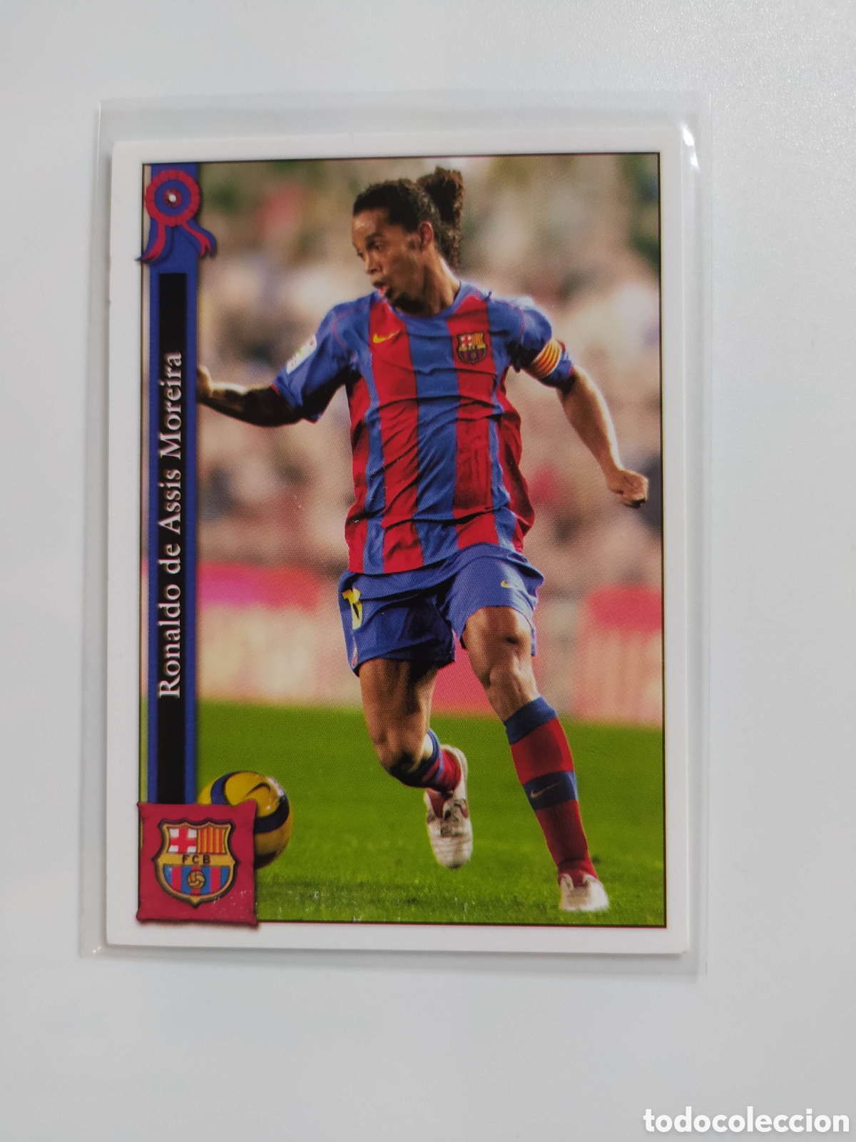 Cromos de f&uacute;tbol: Cromo Ronaldinho 2005-06 - Foto 1