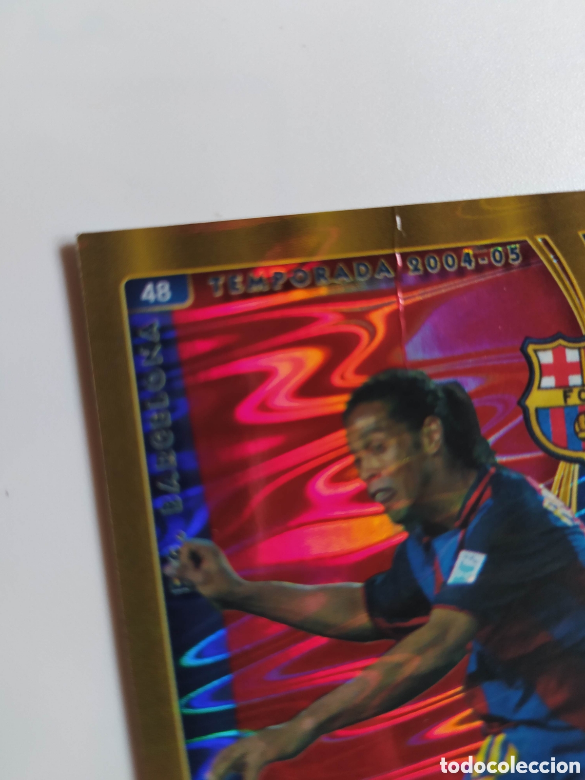 Cromos de f&uacute;tbol: Ronaldinho 2005 - Foto 2