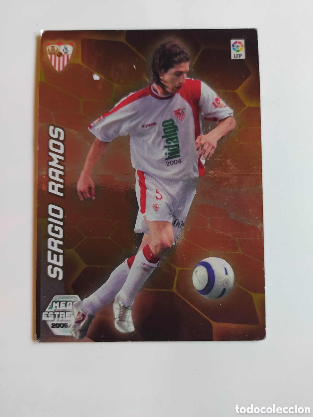 Cromos de f&uacute;tbol: Sergio Ramos Mega estrellas 2005-06 - Foto 1