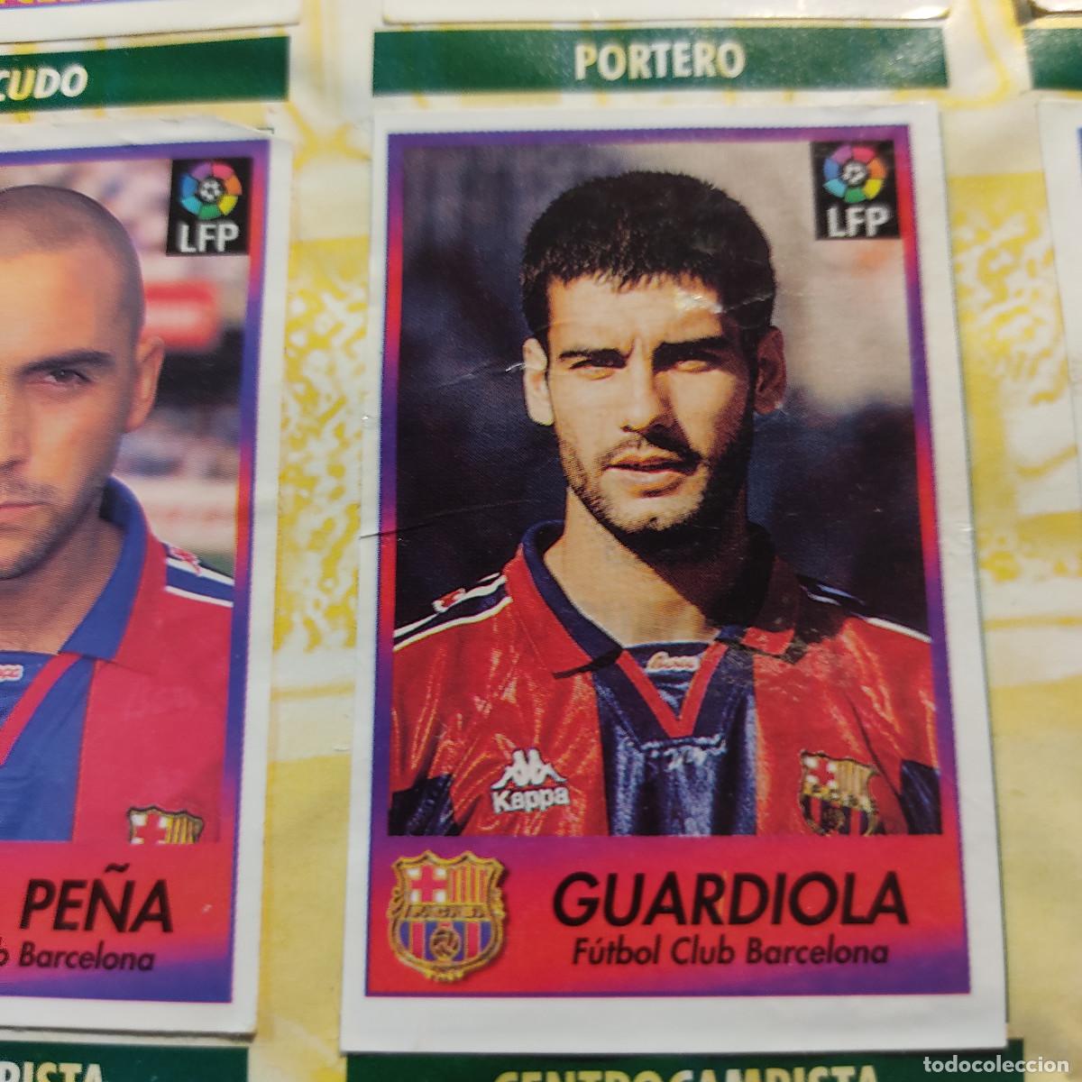 Figurine di Calcio: Bollycao Futbol Liga 1996/97 - Guardiola Barcelona - 1996/1997