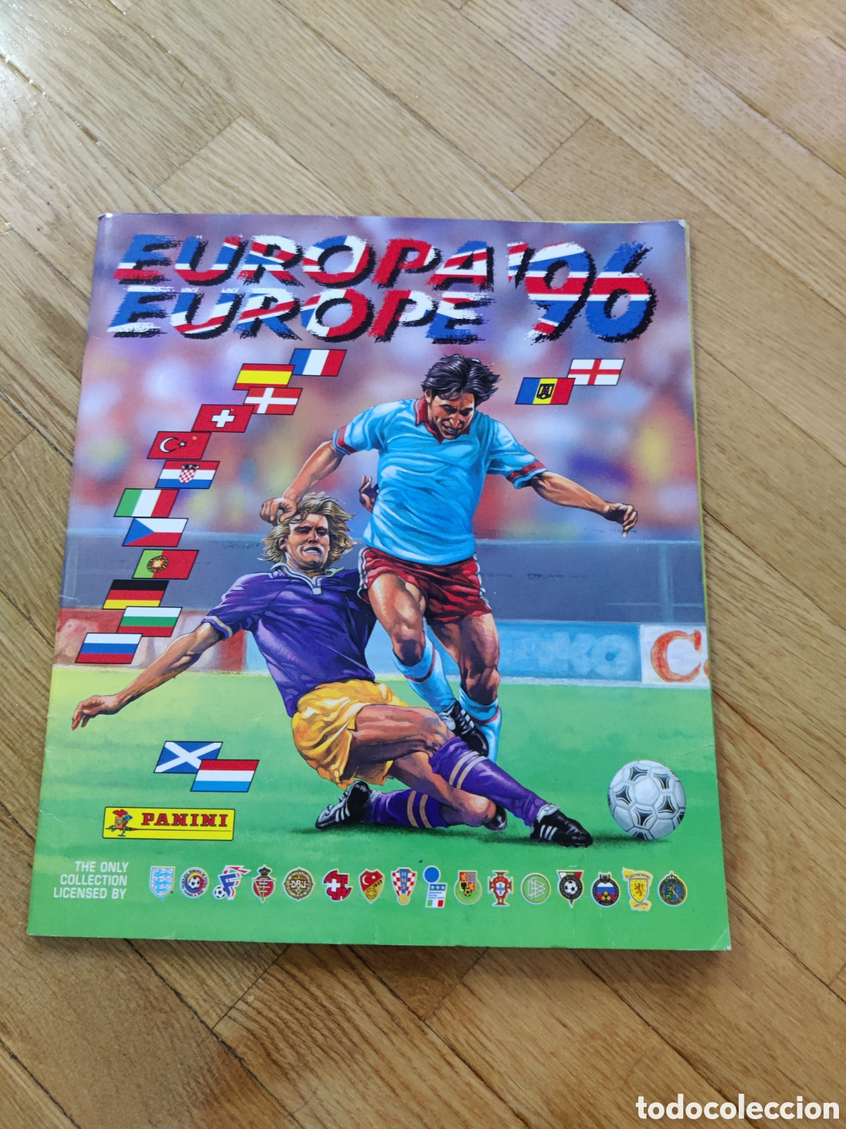 Fu&szlig;ball-Sticker: Album euro 1996 96 Eurocopa Inglaterra precio solo est&aacute; semana