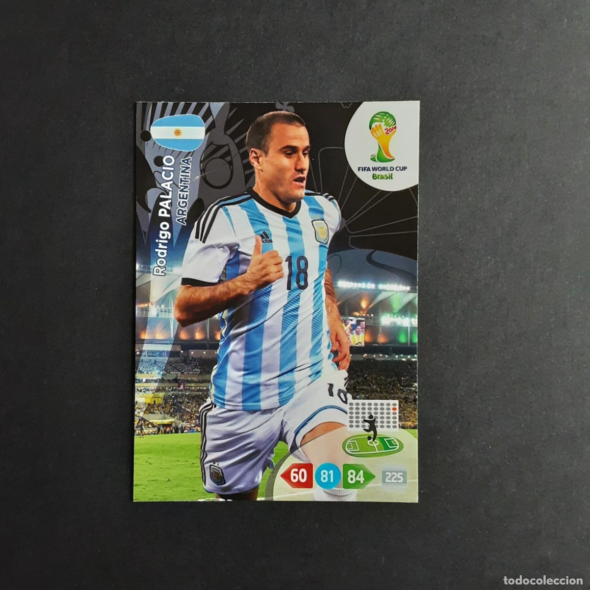 Cromos de F&uacute;tbol: CROMO CARD FUTBOL ADRENALYN FIFA WORLD CUP BRAZIL 2014 PANINI 17.PALACIO-ARGENTINA