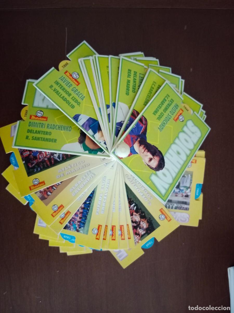 Cromos de F&uacute;tbol: LOTE DE 33 CARTAS , FICHAS , MAGIC CARD - LIGA 1994 1995 94 / 95 - MATUTANO