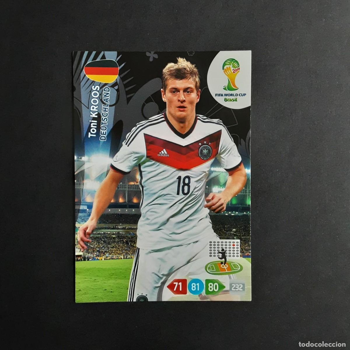 Cromos de F&uacute;tbol: CROMO CARD FUTBOL ADRENALYN FIFA WORLD CUP BRAZIL 2014 PANINI 111.KROOS-ALEMANIA