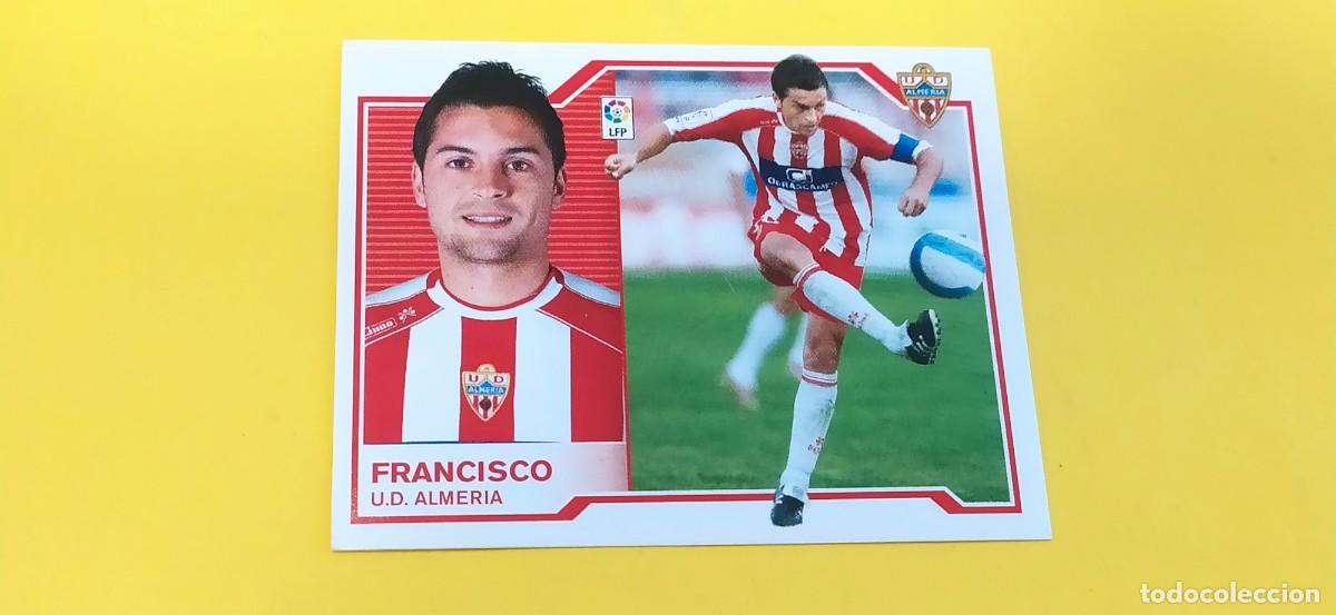 Cromos de f&uacute;tbol: FRANCISCO ALMERIA ESTE 07 08 2007 2008