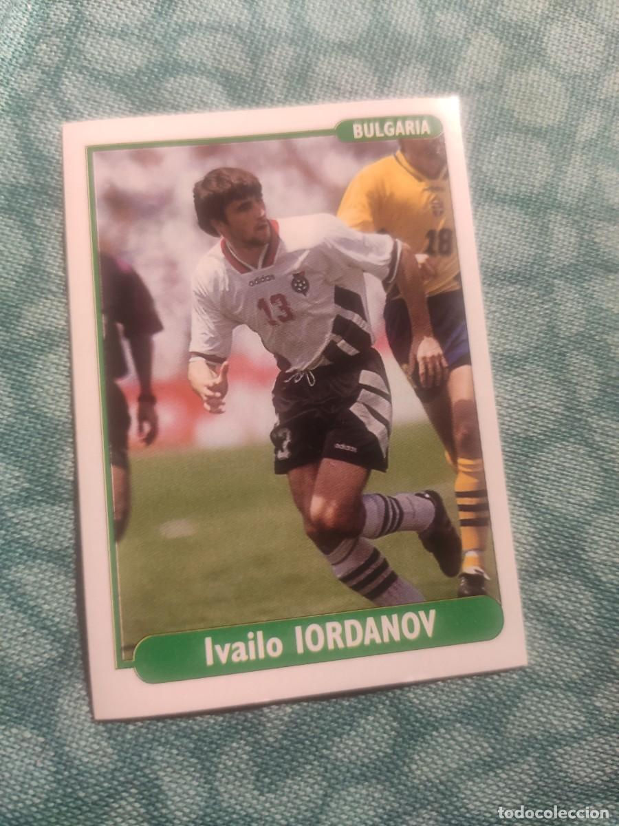 Fu&szlig;ball-Sticker: 117 EURO FOOT 96 DS: IVAILO IORDANOV - BULGARIA -- CROMO NUNCA PEGADO
