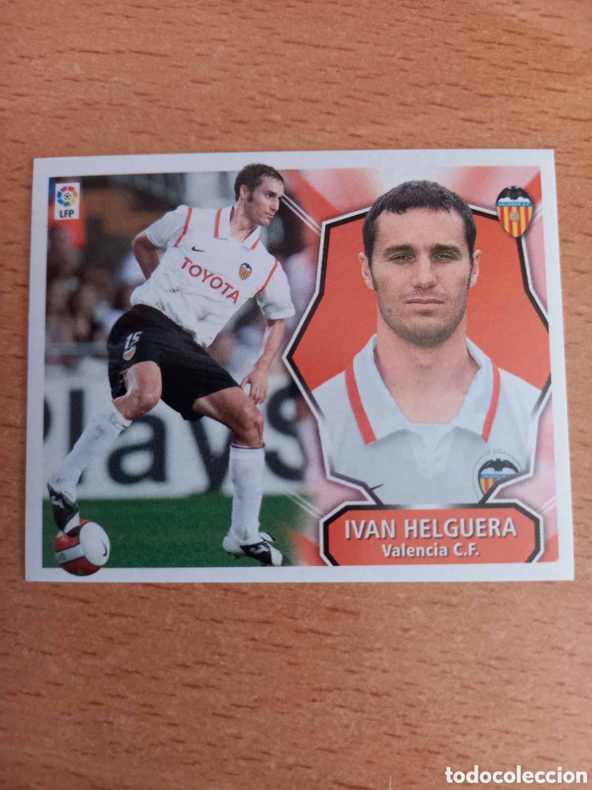 Figurine di Calcio: Iv&aacute;n Helguera Valencia liga 2008 2009 08 09 ediciones este