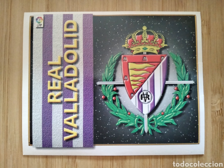 Fu&szlig;ball-Sticker: ESCUDO VALLADOLID EDICIONES ESTE 98 99 1998 1999 SIN PEGAR CROMO FUTBOL UNIFICO ENVIOS
