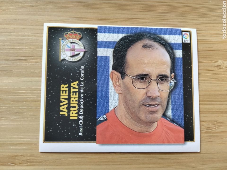 Cromos de Futebol: IRURETA DEPORTIVO DE LA CORU&Ntilde;A EDICIONES ESTE 98 99 1998 1999 SIN PEGAR CROMO FUTBOL UNIFICO ENVIOS
