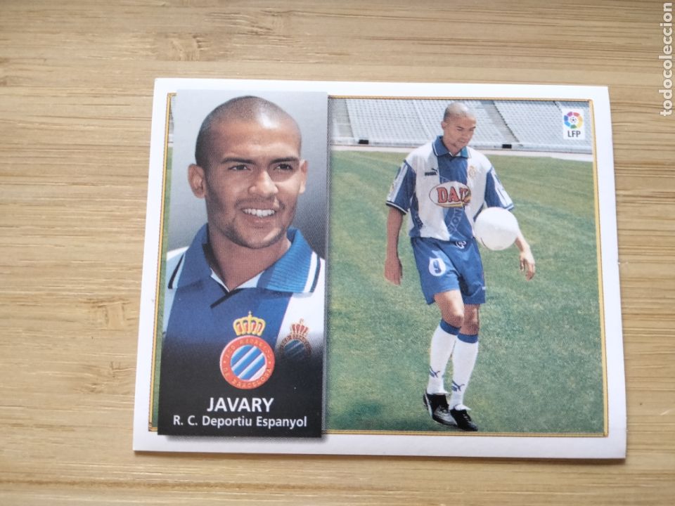 Cromos de f&uacute;tbol: JAVARY ESPA&Ntilde;OL EDICIONES ESTE 98 99 1998 1999 SIN PEGAR FUTBOL UNIFICO ENVIOS