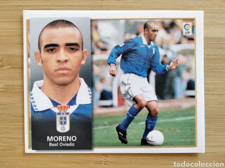 Cartes &agrave; collectionner de Football: MORENO REAL OVIEDO EDICIONES ESTE 98 99 1998 1999 SIN PEGAR CROMO FUTBOL UNIFICO ENVIOS