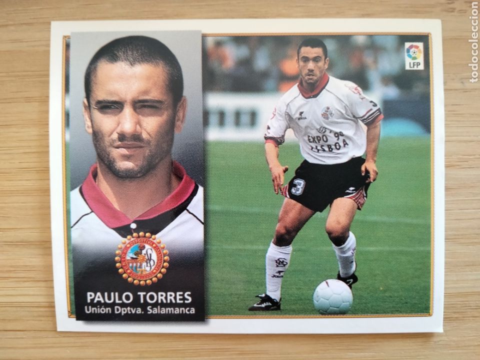 Cromos de f&uacute;tbol: PAULO TORRES SALAMANCA EDICIONES ESTE 98 99 1998 1999 SIN PEGAR CROMO FUTBOL UNIFICO ENVIOS