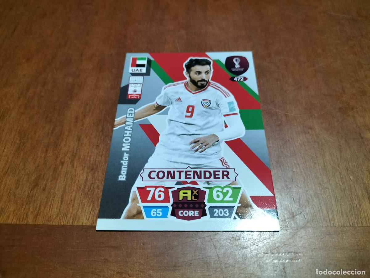 Fu&szlig;ball-Sticker: 472 BANDOR MOHAMED ADRENALYN XL FIFA WORD CUP 2022. QATAR. PANINI. CROMO. COMO NUEVA