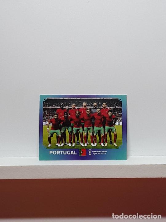 Cromos de F&uacute;tbol: MUNDIAL 2022 WORLD CUP QATAR ALBUM PANINI LIGA N POR1 POR 1 PORTUGAL ALINEACION LOGO CRISTIAN RONALD