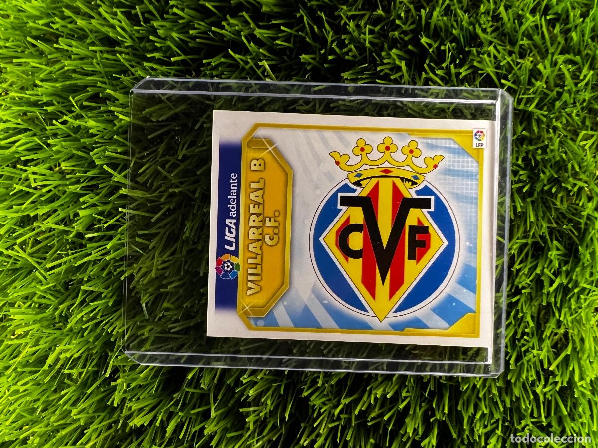 Cromos de f&uacute;tbol: N&ordm; 21 Escudo Villarreal CF B Escudos Liga Adelante Liga Este 11 12